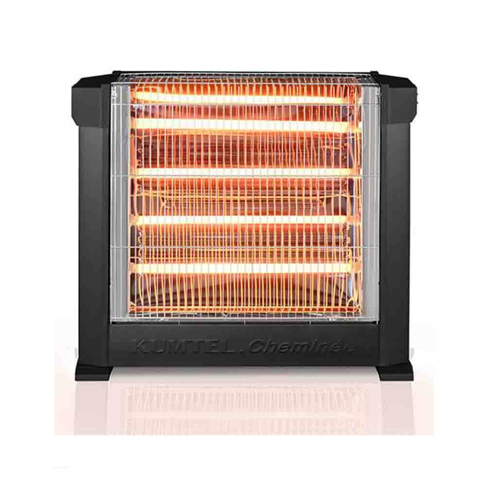 Kumtel 2200W 4 Quartz Çubuklu Mini Isıtıcı Şömine KS-2760 - 1