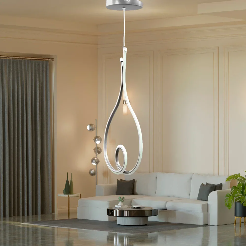 Ledli Avize Kalpli (Gümüş) EL-34GM - 1