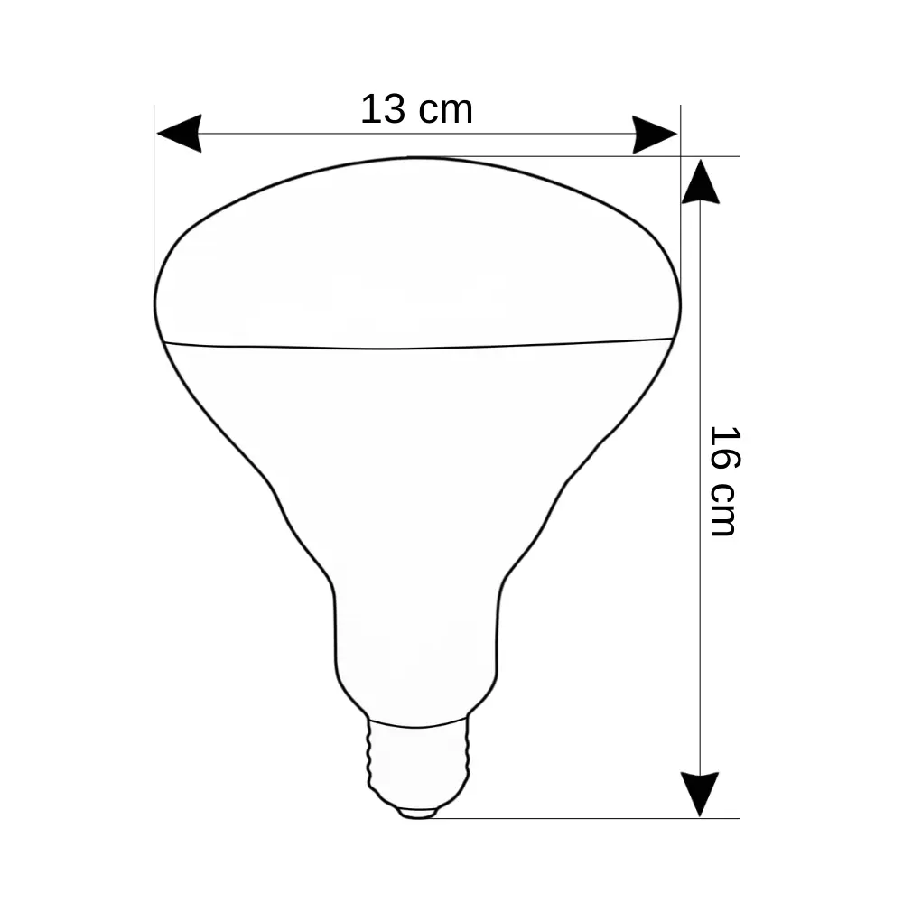 Ledvance 250W Halojen İnfrared Isı Ampulü E27 Duy - 2