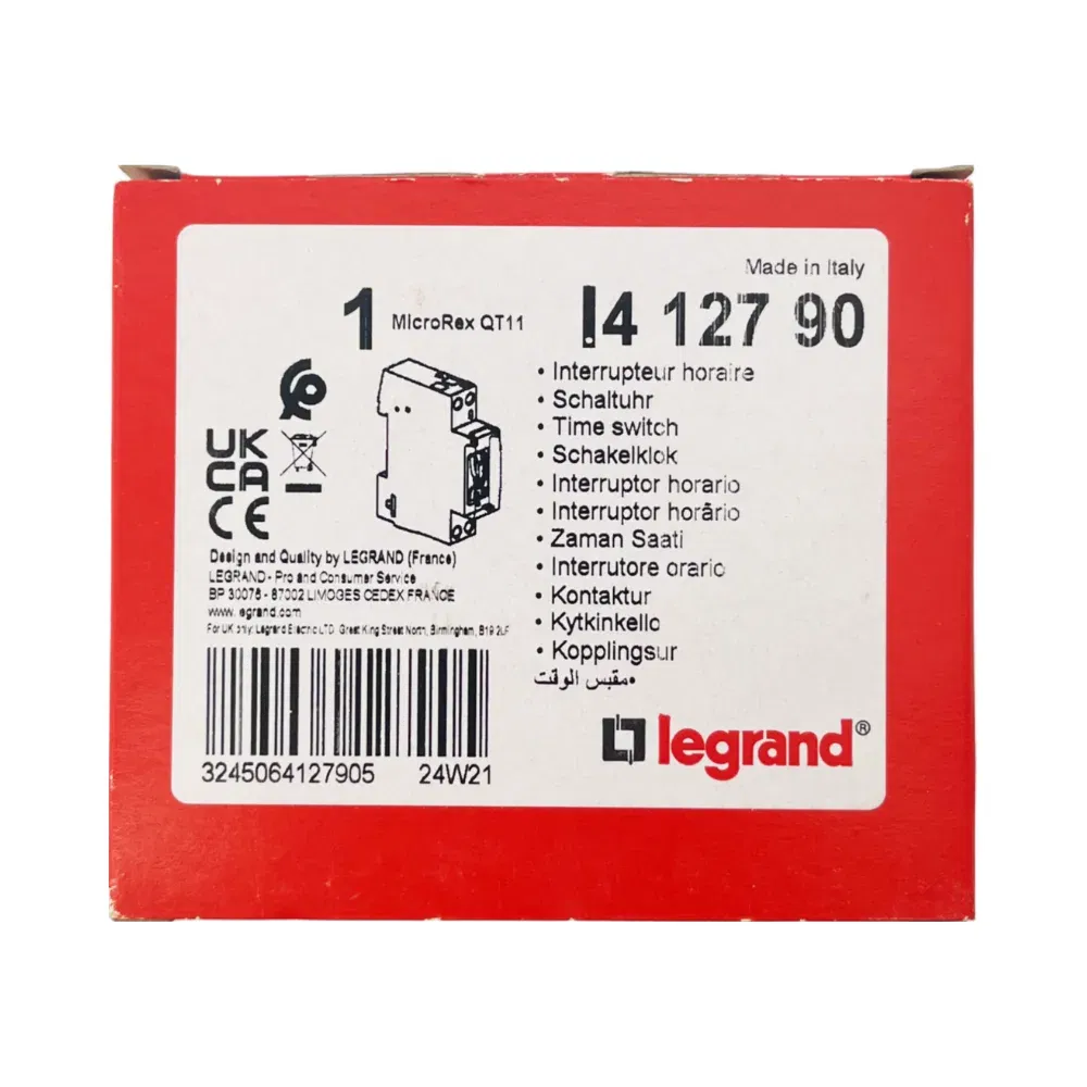 Legrand W-Otomat Tipi Zaman Saati Günlük Timer 412790 - 4