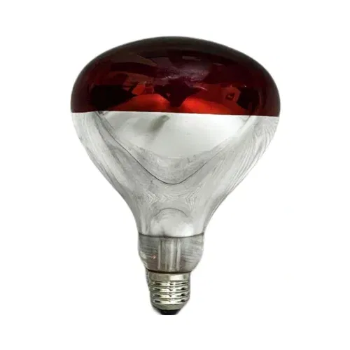 Lİğtex 150W Halojen İnfrared Isı Ampulü E27 Duy (Kırmızı) - 1