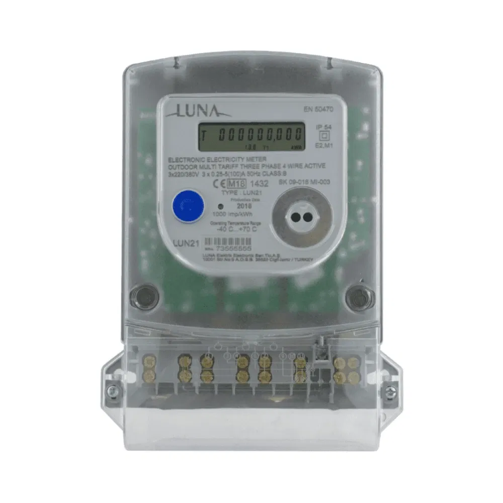 Luna Trifaze Digital Elektrik Sayacı - 1