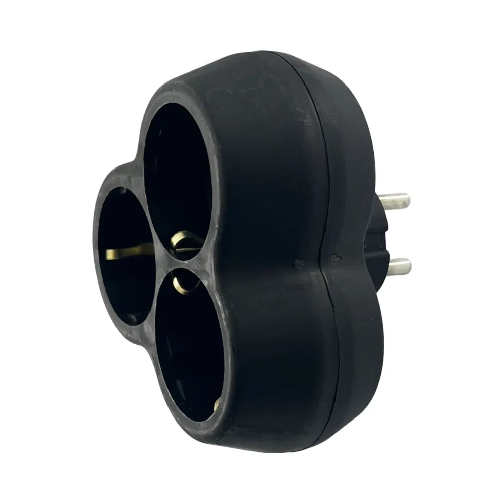 Ufo 3'lü Golyat (Priz Çoklayıcı) Siyah - 2