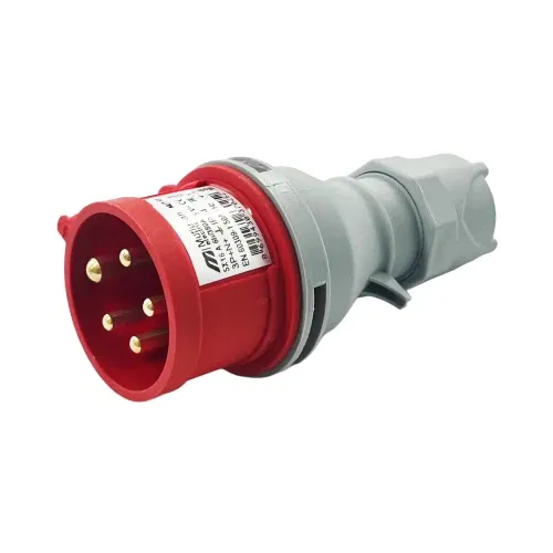 Mutlusan 5x16A Cee Norm Düz Erkek Fiş (010 083 000516) - 1