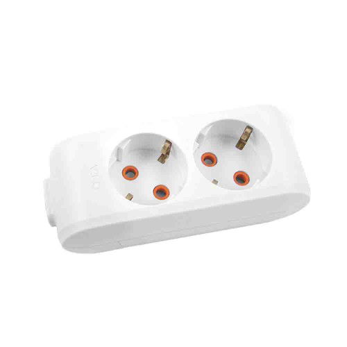 Mutlusan 2'li Topraklı Grup Priz (Klemensli) - Mutlusan