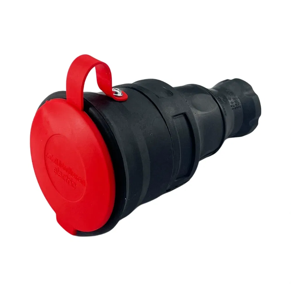 Mutlusan 3x25A Trifaze Kauçuk Seyyar Dişi Priz (010 083 400031) - 1