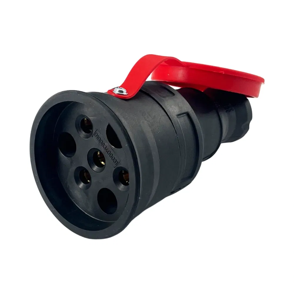 Mutlusan 3x25A Trifaze Kauçuk Seyyar Dişi Priz (010 083 400031) - 2