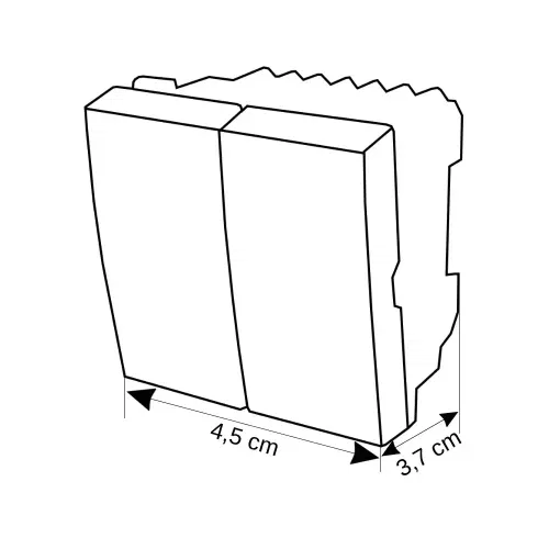 Mutlusan 45x45mm Komitatör (888 049 050042) - 3