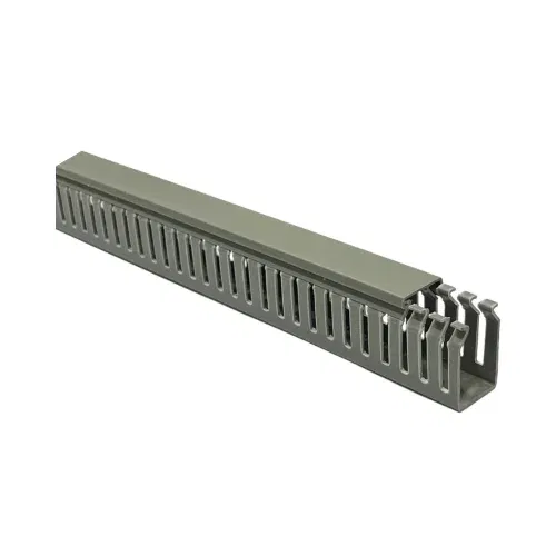 Mutlusan Gri 40x60mm Delikli Kablo Kanalı-1m (001 005 040060 XX 17) - 2