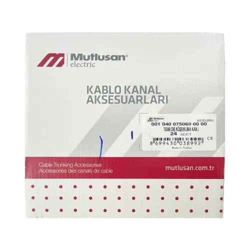 Mutlusan Klima Kanalı Dış Köşe (001 040 075060 00 00) - 3