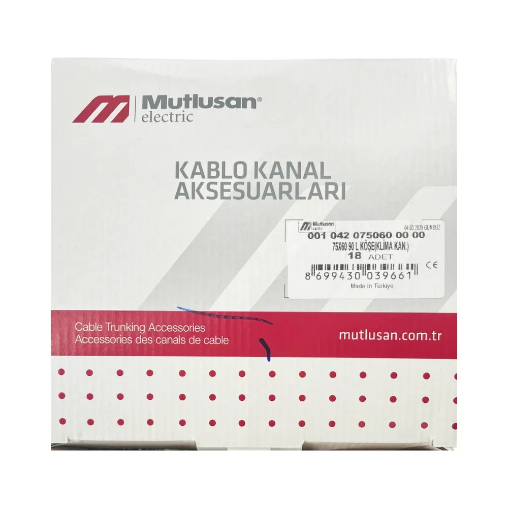 Mutlusan Klima Kanalı L Köşe (001 042 075060 00 00) - 3