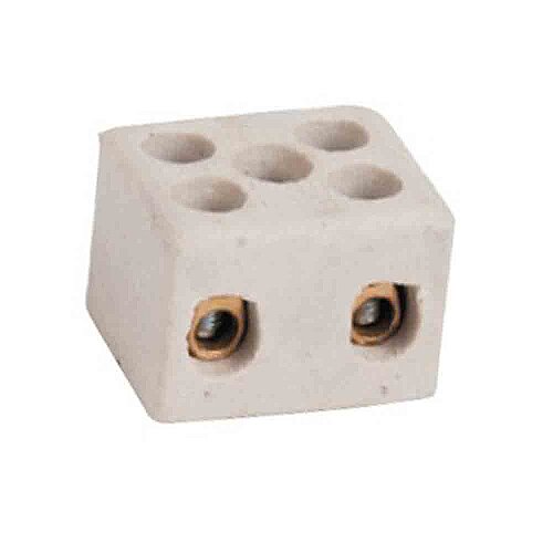 Mutlusan No:3 2'li Porselen Klemens (6-10 mm²) - Mutlusan