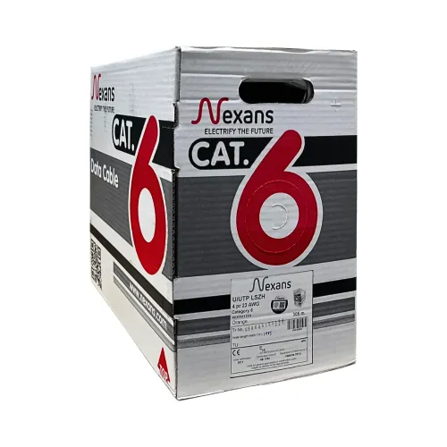 Nexans CAT6 U-Utp HFFR 23 Awg Network Kablosu Bakır (305m) - Nexans