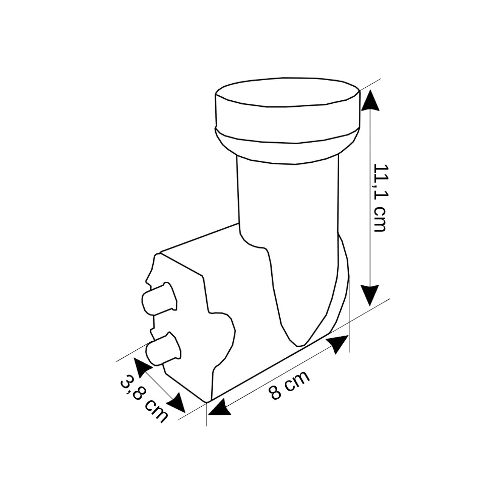 Next 2'li Ku-Band Twin Lnb 4K Ultra Hd - 2