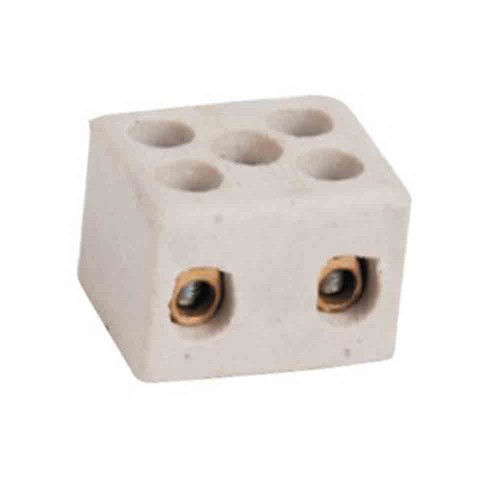 No:1 2'li 6mm Porselen Klemens - Rdk