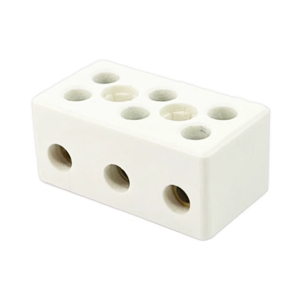 Mutlusan No:2 3'lü Porselen Klemens (4-6 mm²) - 1