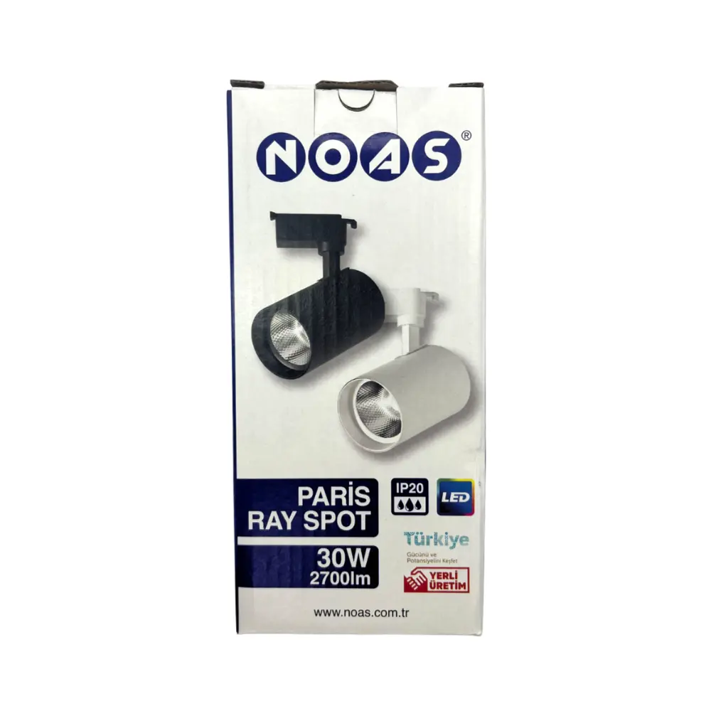 Noas 30W Ray Spot Beyaz Kasa 4000K (Günışığı) - 3