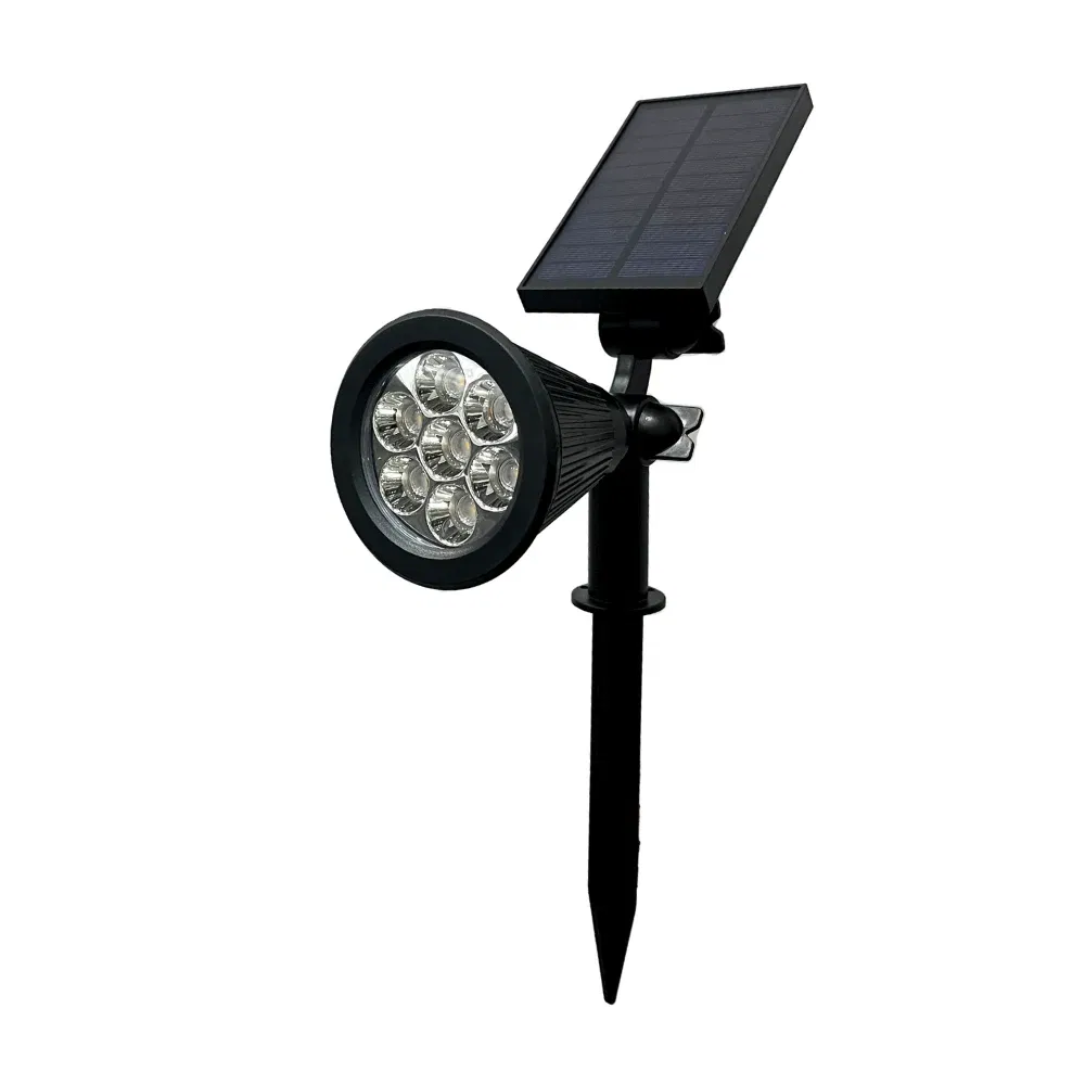 Noas 7W Beyaz Solar Kazıklı Led Çim Armatürü (Beyaz) YL74-0701-S - 1