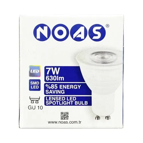 Noas 7W Led Çanak Ampul GU10 Duy 6500K (Mavi) YL91-0703-M - 4