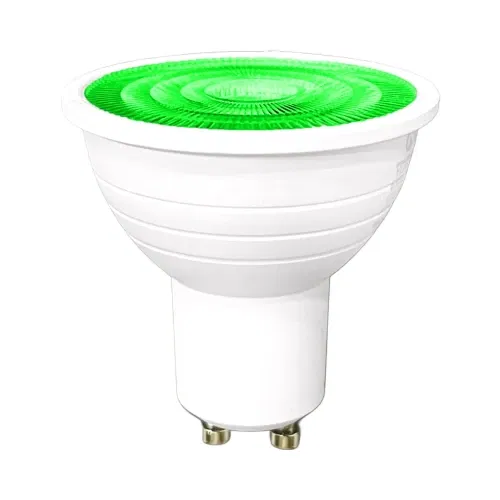 Noas 7W Led Çanak Ampul GU10 Duy 6500K (Yeşil) YL91-0705-M - 1