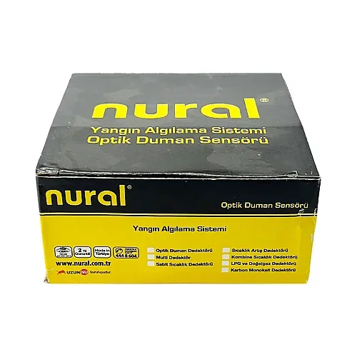 Nural 24V Konvansiyonel Yangın Optik Duman Dedektörü 01204 - 4