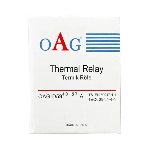 Oag 40-57A Ray Tipi Termik Röle Oag 59 - 4