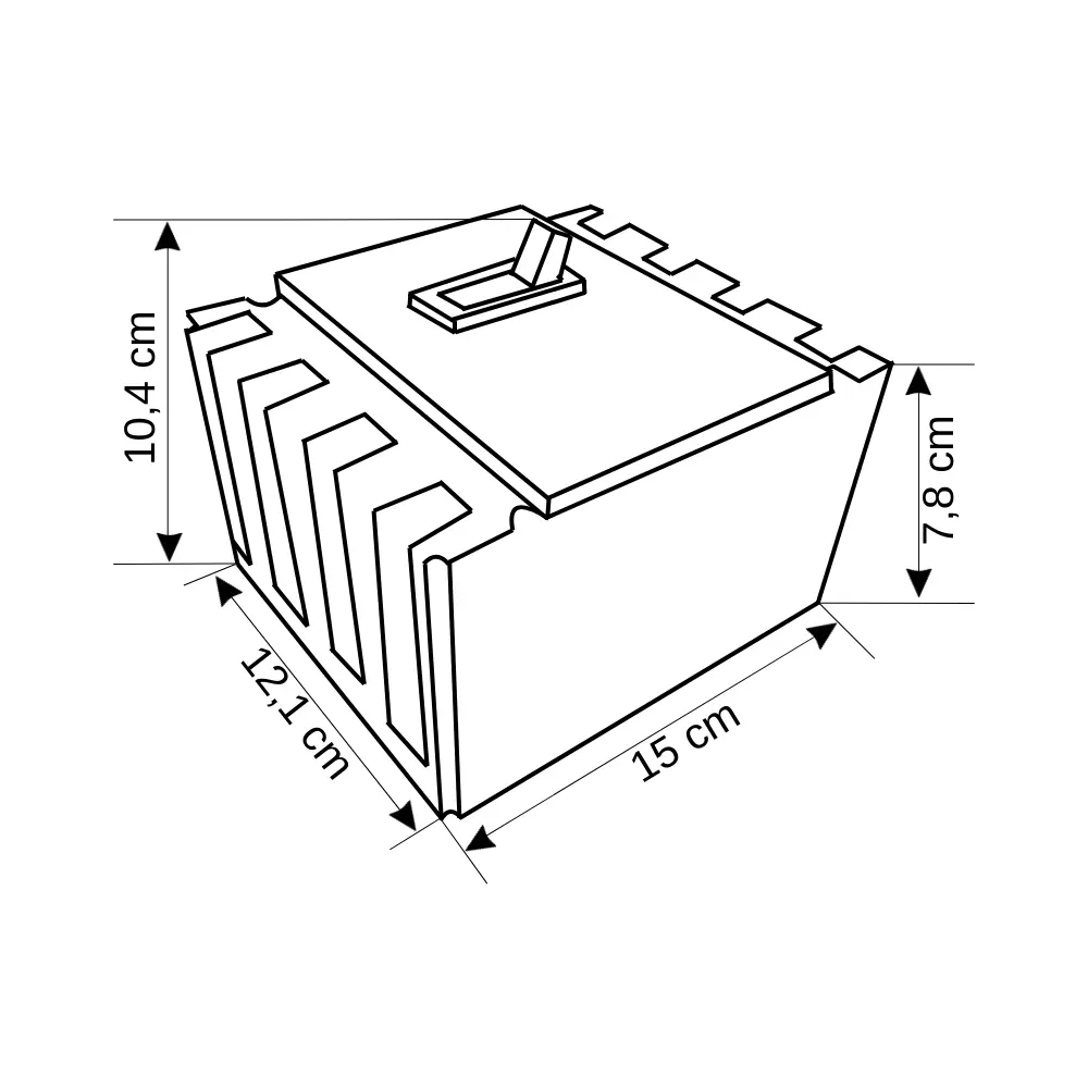 Oag 4X125A 25kA Sabit Tip Kompakt Şalter TSE - 3