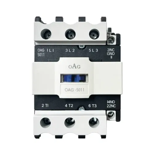 Oag 50A 22kW 1NA 1NK Güç Kontaktörü D5011 - 1