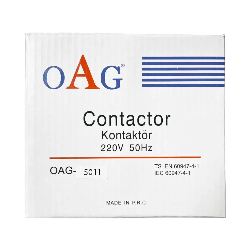 Oag 50A 22kW 1NA 1NK Güç Kontaktörü D5011 - 4