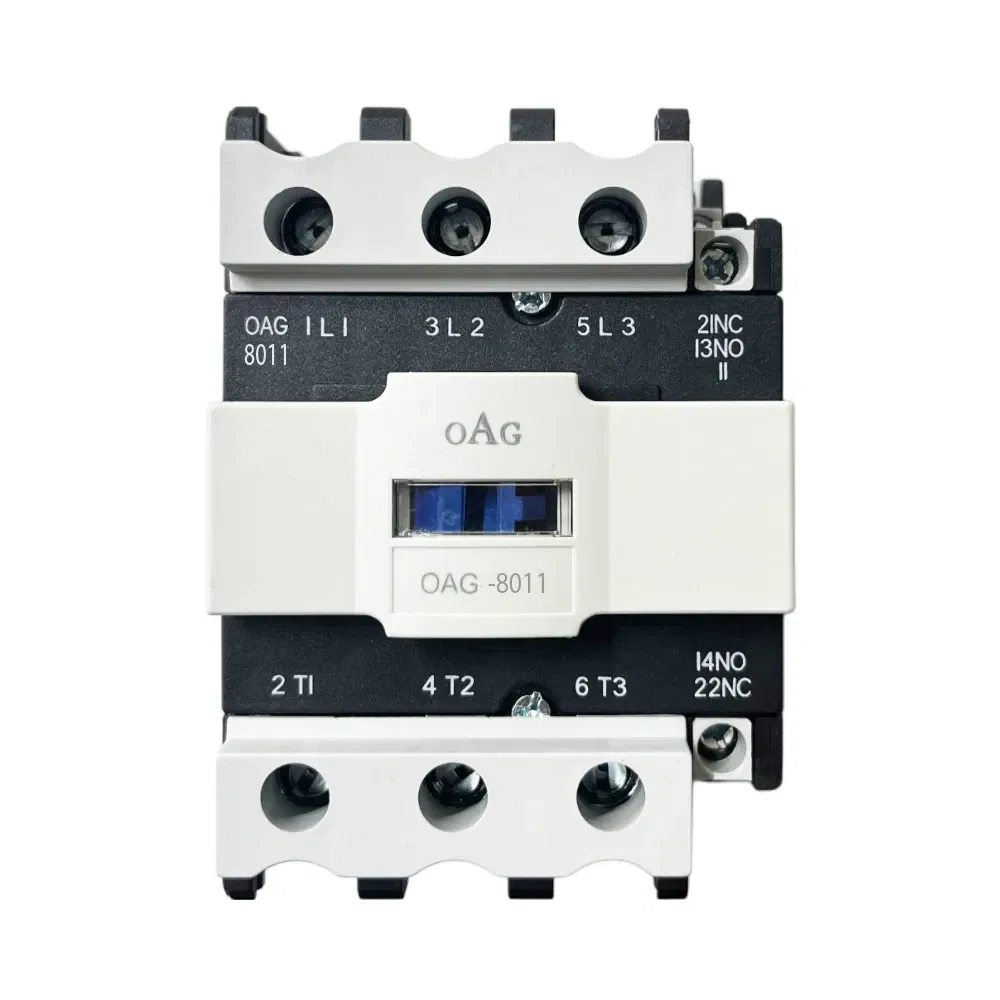 Oag 80A 37kW 1NA 1NK Güç Kontaktörü D8011 - 1