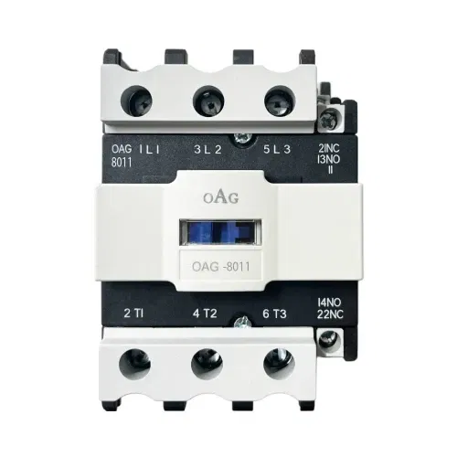 Oag 80A 37kW 1NA 1NK Güç Kontaktörü D8011 - 1
