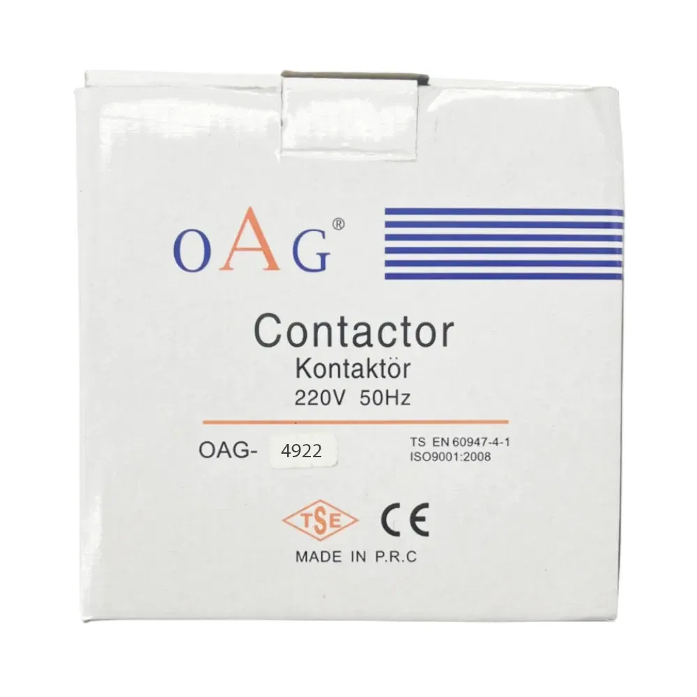 Oag 85A 45kW 2NA 2NK Güç Kontaktörü G4922 - 4