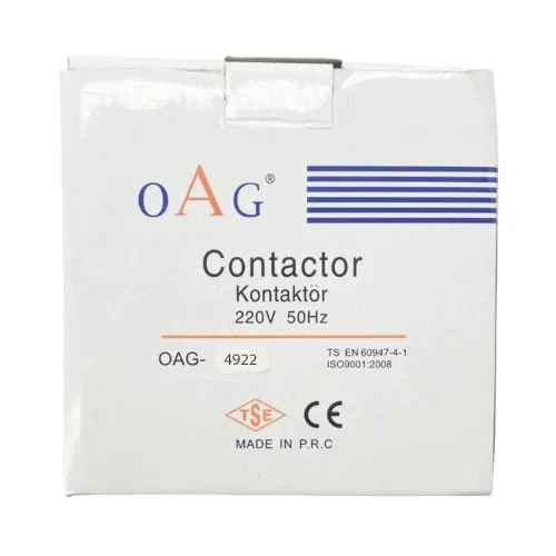 Oag 85A 45kW 2NA 2NK Güç Kontaktörü G4922 - 4