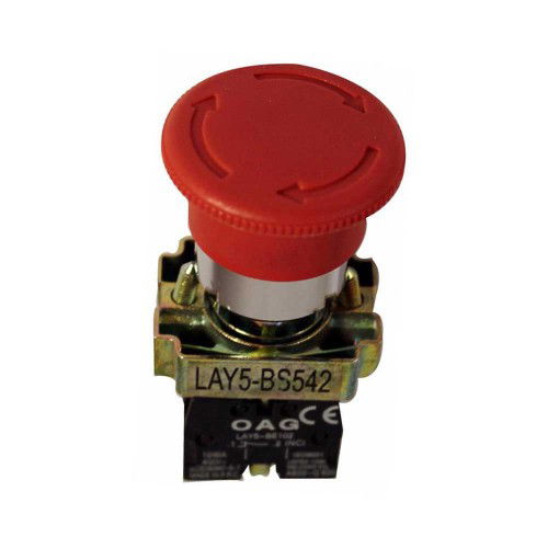 Oag Acil Stop Kalıcı Mantar Butonu - Oag