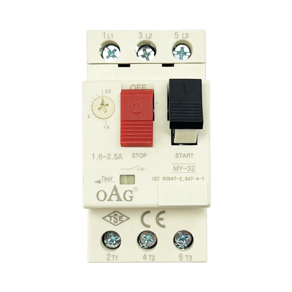 Oag Motor Koruma Şalteri 1,6A-2,5A My-32 - 1