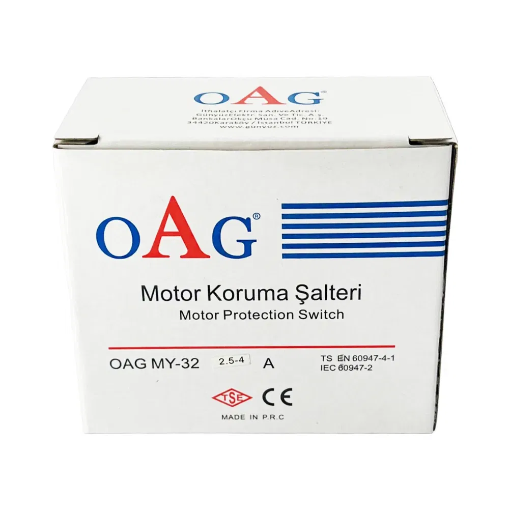 Oag Motor Koruma Şalteri 2,5A-4A My-32 - 4