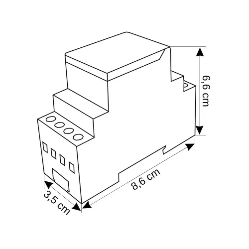 Oag Pano Tipi Timer Digital Zaman Saati UPT-04 - 4