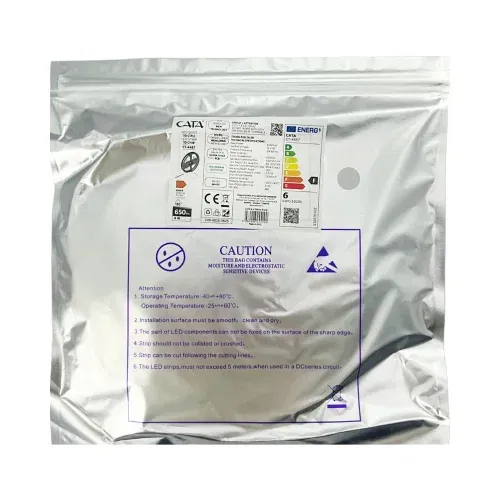 Cata 10 Çipli Dış Mekan Silikonlu Şerit Led-5m (Beyaz) CT-4487 - 3