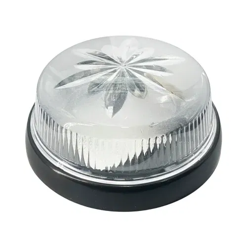 Orel Yaprak Tavan Glop Armatür (Siyah) - 1