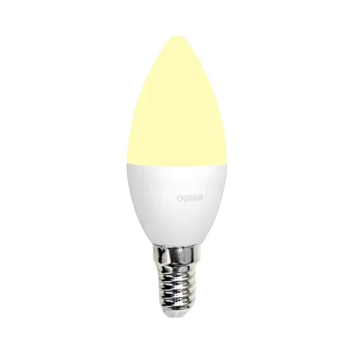 Osram 4,9W Value CLB40 Led Buji Ampul E14 Duy 2700K (Günışığı) - 1