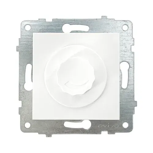 Ovivo Grano/Mina Dimmer 800W Mekanizma Beyaz (Çerçeve Hariç) - 1
