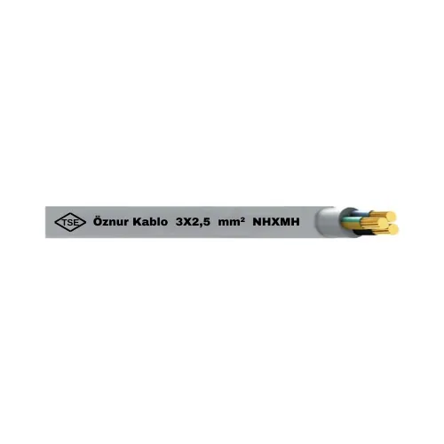 Öznur 3X2,5 mm NHXMH (Antigron) Kablo-1m - Öznur