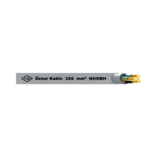Öznur 3X6 mm NHXMH (Antigron) Kablo-1m - Öznur