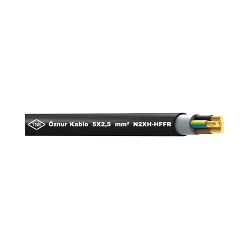 Öznur 5X2,5 mm N2XH Kablo Halogen Free-1m - Öznur