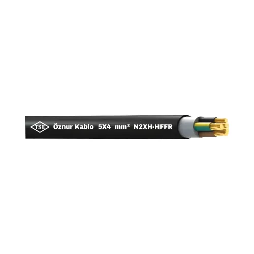 Öznur 5X4 mm N2XH Kablo Halogen Free-1m - Öznur