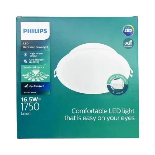 Philips Meson 16.5W Sıvaaltı Yuvarlak Panel Led Armatür 6500K (Beyaz) 59466 - 4