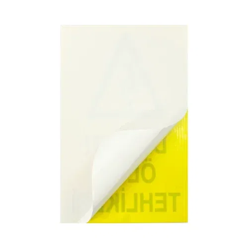 Plastik Yapışkanlı Ölüm Tehlike Levhası Büyük 15x23cm - 2