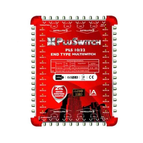 Pluswitch 10/32'li Tv Santrali Sonlu - Pluswitch