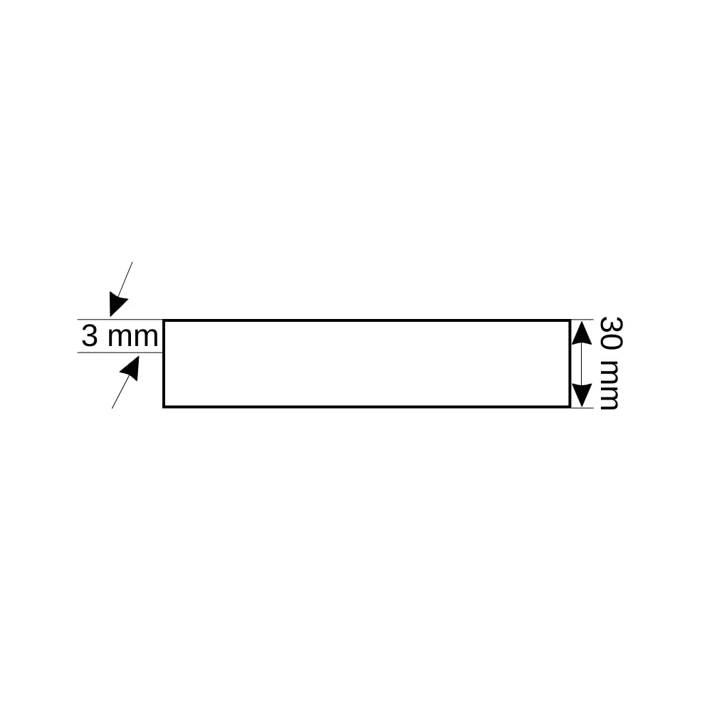 Rdk 30X3 mm Sıcak Daldırma Galvaniz Topraklama Şeridi-1m - 2
