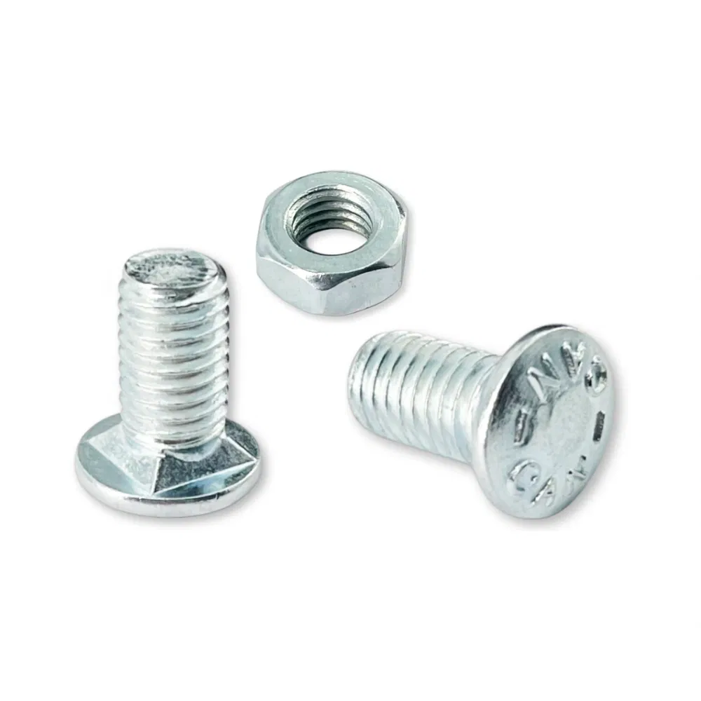 Rdk Pregalvaniz Saç Kanal için M8*15mm Bombe Başlı Civata+Somun - 1